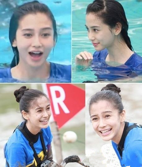 Angelababy ʵBabyڡСеαҲͦӦû˵ױʵƤҲãûйֵ˳ëŨߣҲ㲻ˣֻ°ӲˣǿһŮɣ
